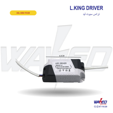 Led Driver - 3Watt - L.King