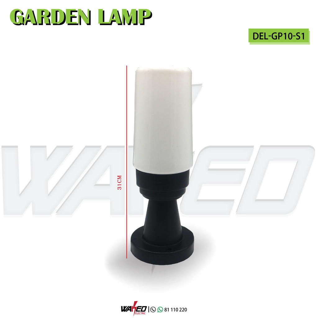 Garden Outdoor Lighting  - White - With Base
