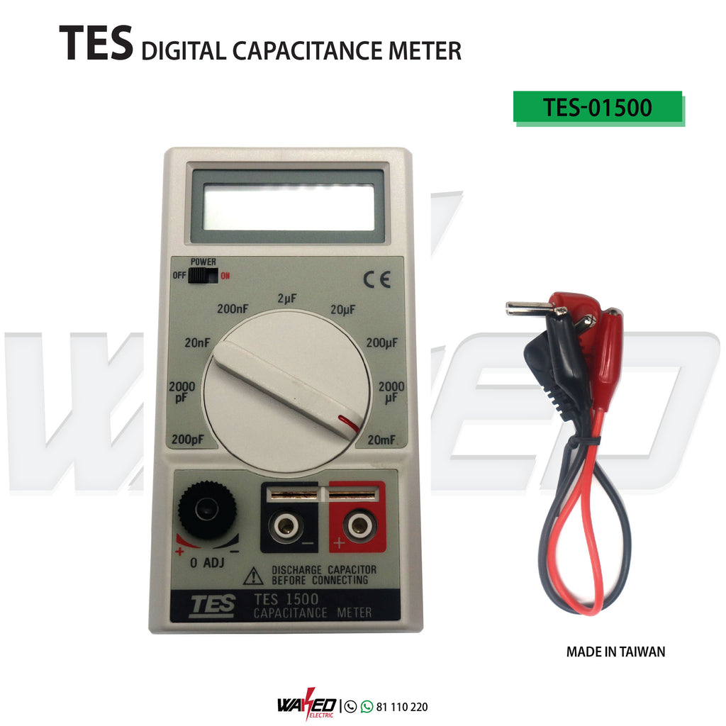Digital Capacitance Meter - TES1500