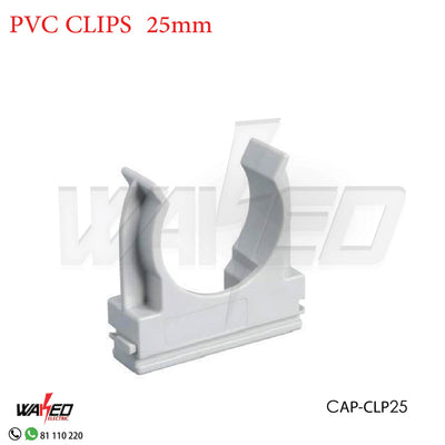 PVC Clips - 25mm