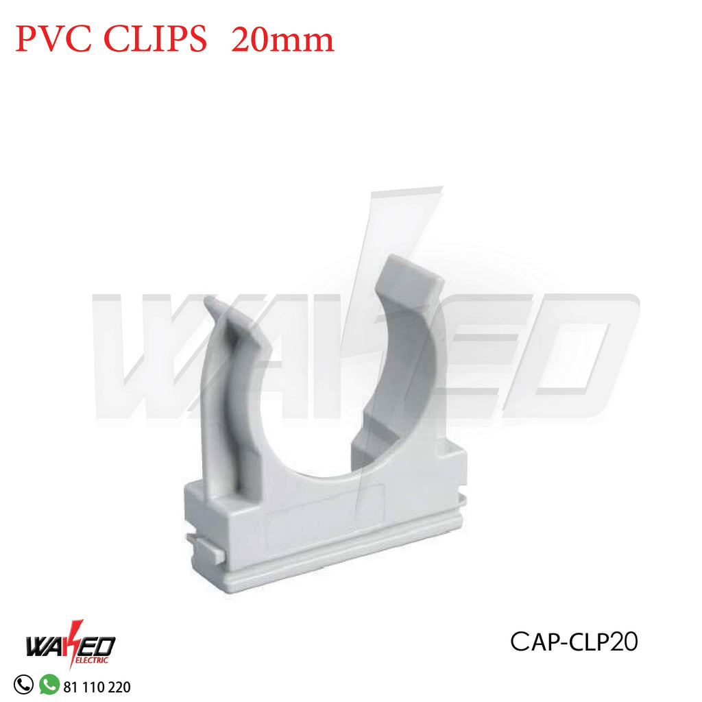 PVC Clips - 20mm