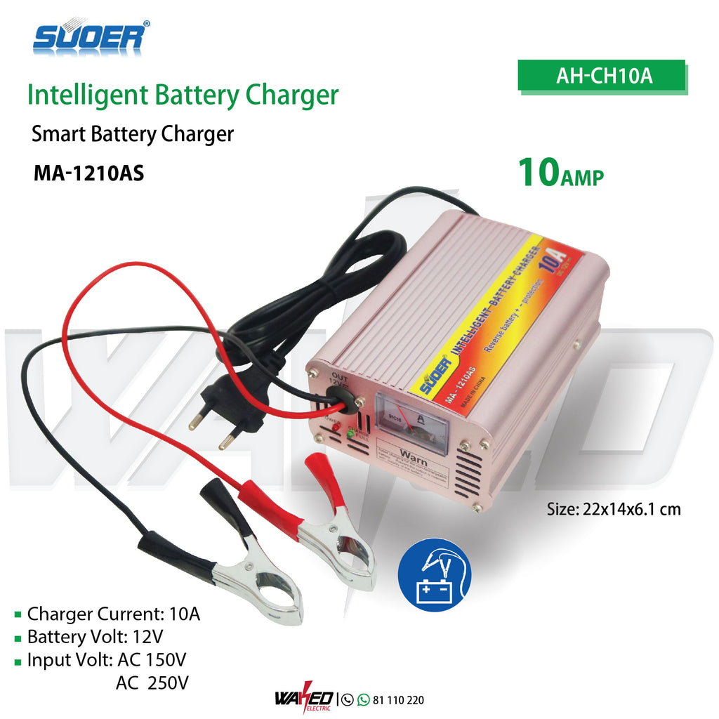 Intelligent Battery Charger - 10A - 12V