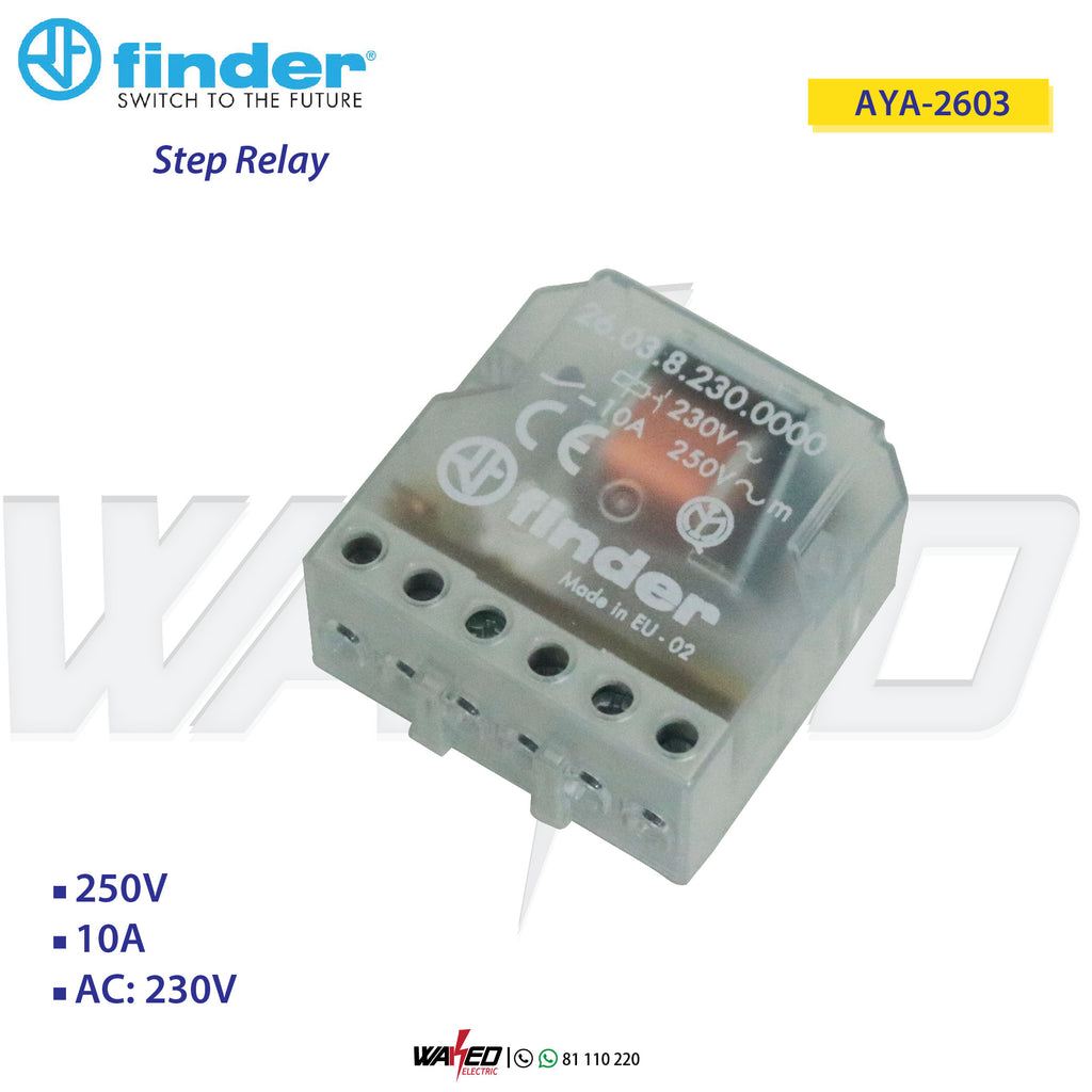 step relay 10A finder