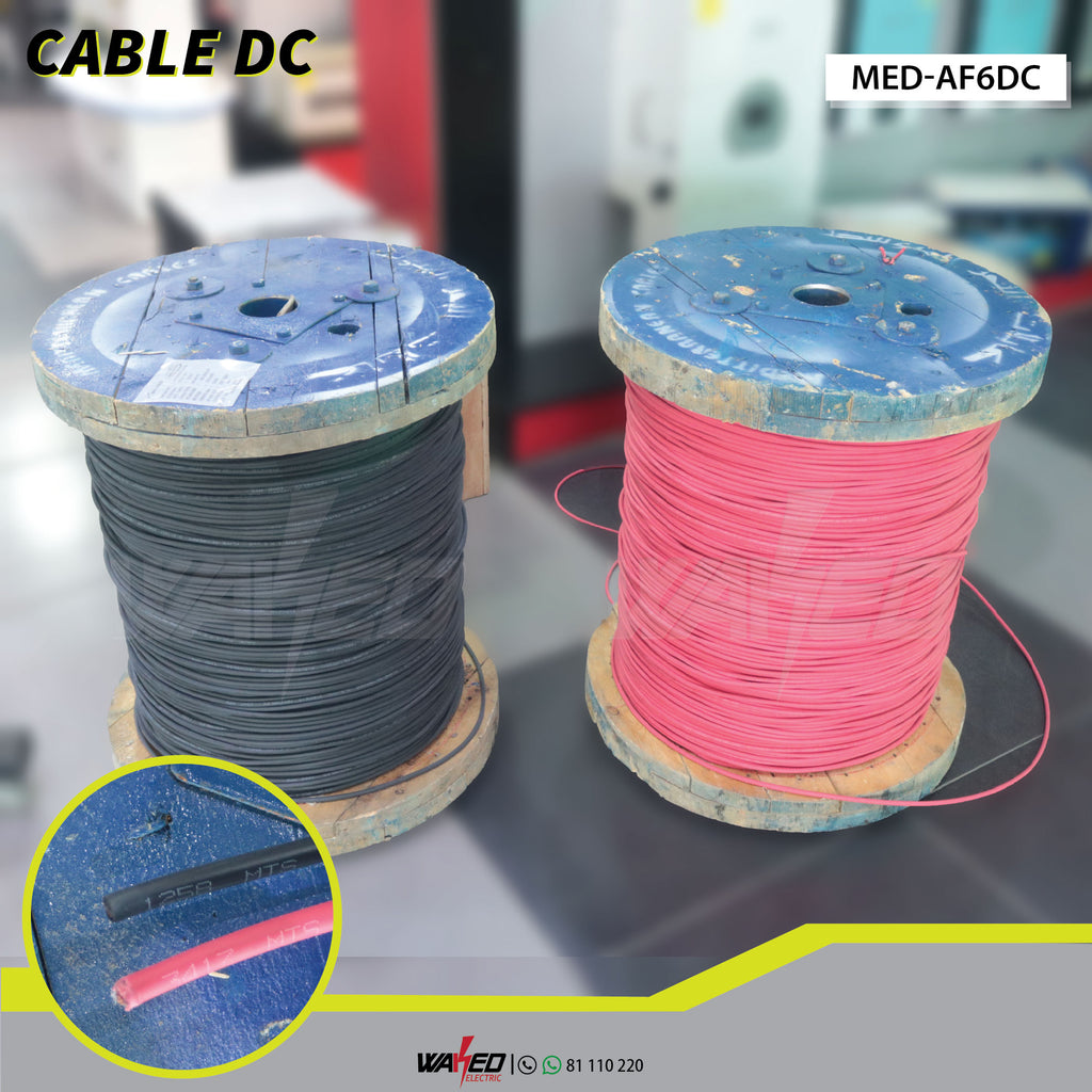 DC Solar Cable - 1X6mm -Med
