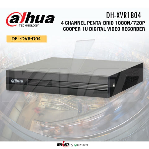 Four Channel Penta-brid 4M 1080N/720P Cooper 1U Digital Video Recorder