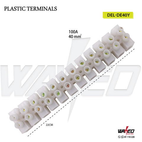 Plastic Terminals - 100A/40mm²