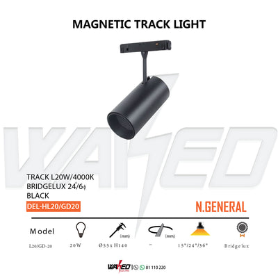 Magnetic Track Light