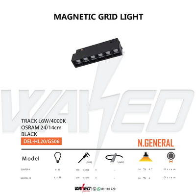 Magnetic Grid Light