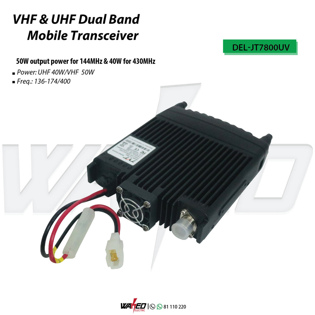 VHF&UHF Dual Band Mobile Transceiver