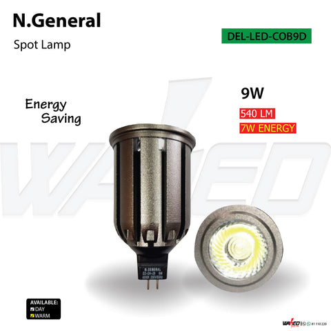 Led Spot Lamp -  9W - N.General