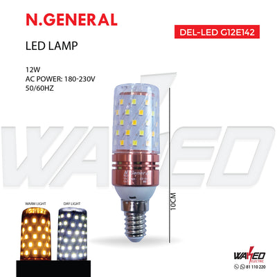 Led Lamp - 12w - N.GENERAL
