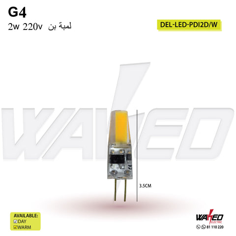 Lamp G4 - 2W-220V