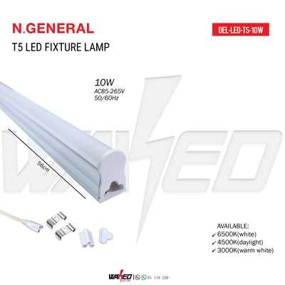led Fixture Lamp - T5  10W - N.GENERAL