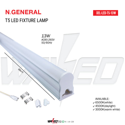 Led Fixture Lamp - T5 13W - N.GENERAL