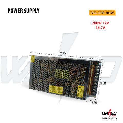 Power Supply-200W-12V-16.7A