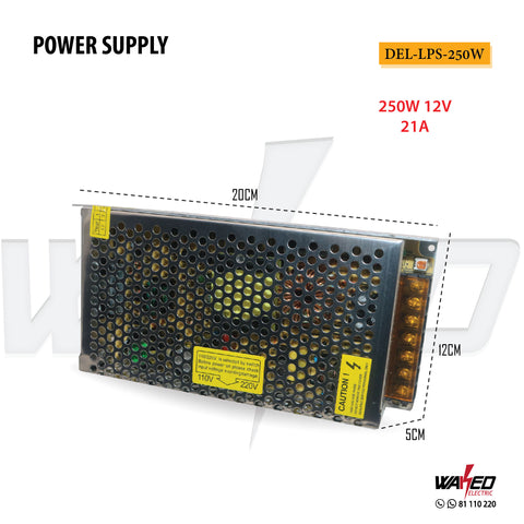 Power Supply-250W-12V-21A