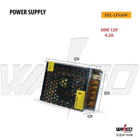 Power Supply-050W-12V