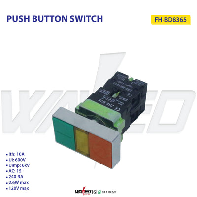 Push Button Switch - Metal