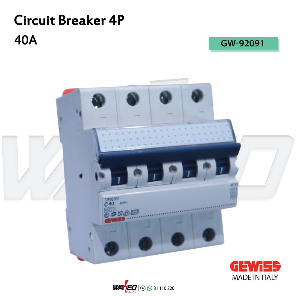 MCB - GW- 4 PHASE - 40A