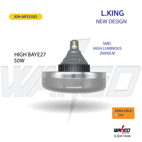 HighBay - E27 - 50W - L.King