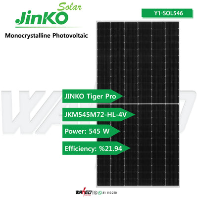 Solar Panel - 545W - Jinko