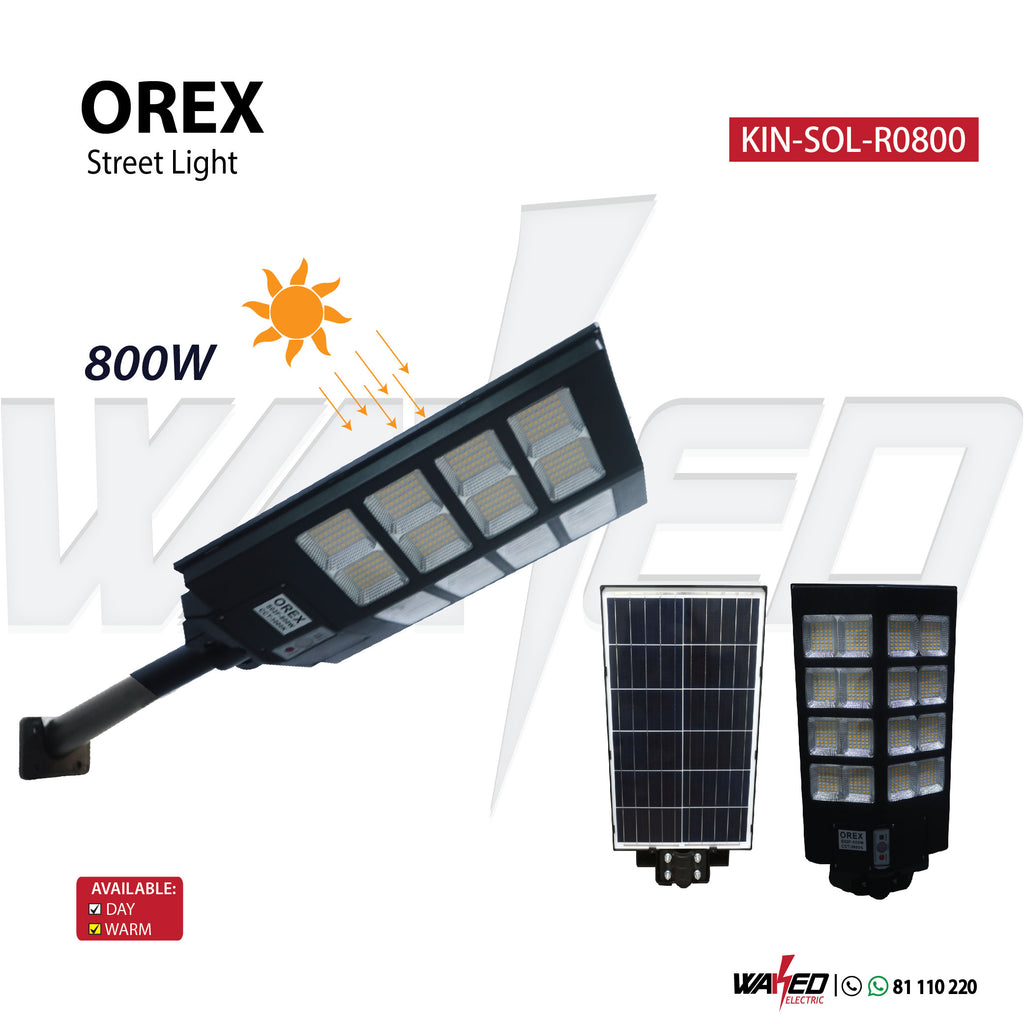 Solar Street Lamp - 800W - OREX
