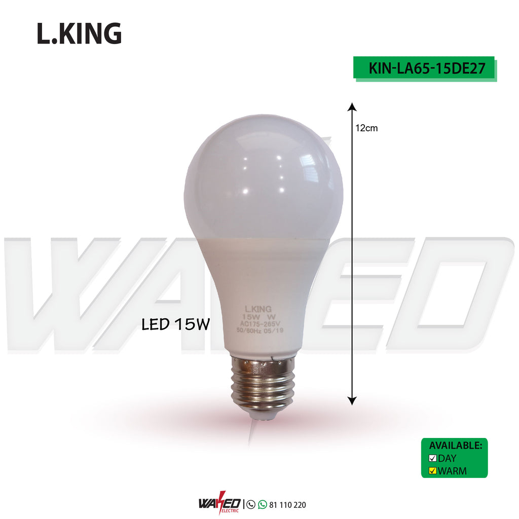 led Lamp A65-15W-E27