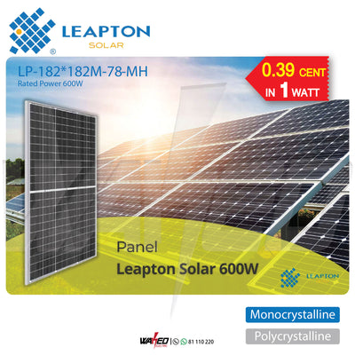 SOLAR PANEL - 600W - LEAPTON