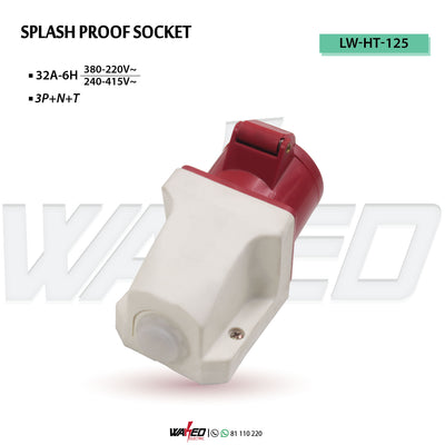Splash Proof Socket - 32A