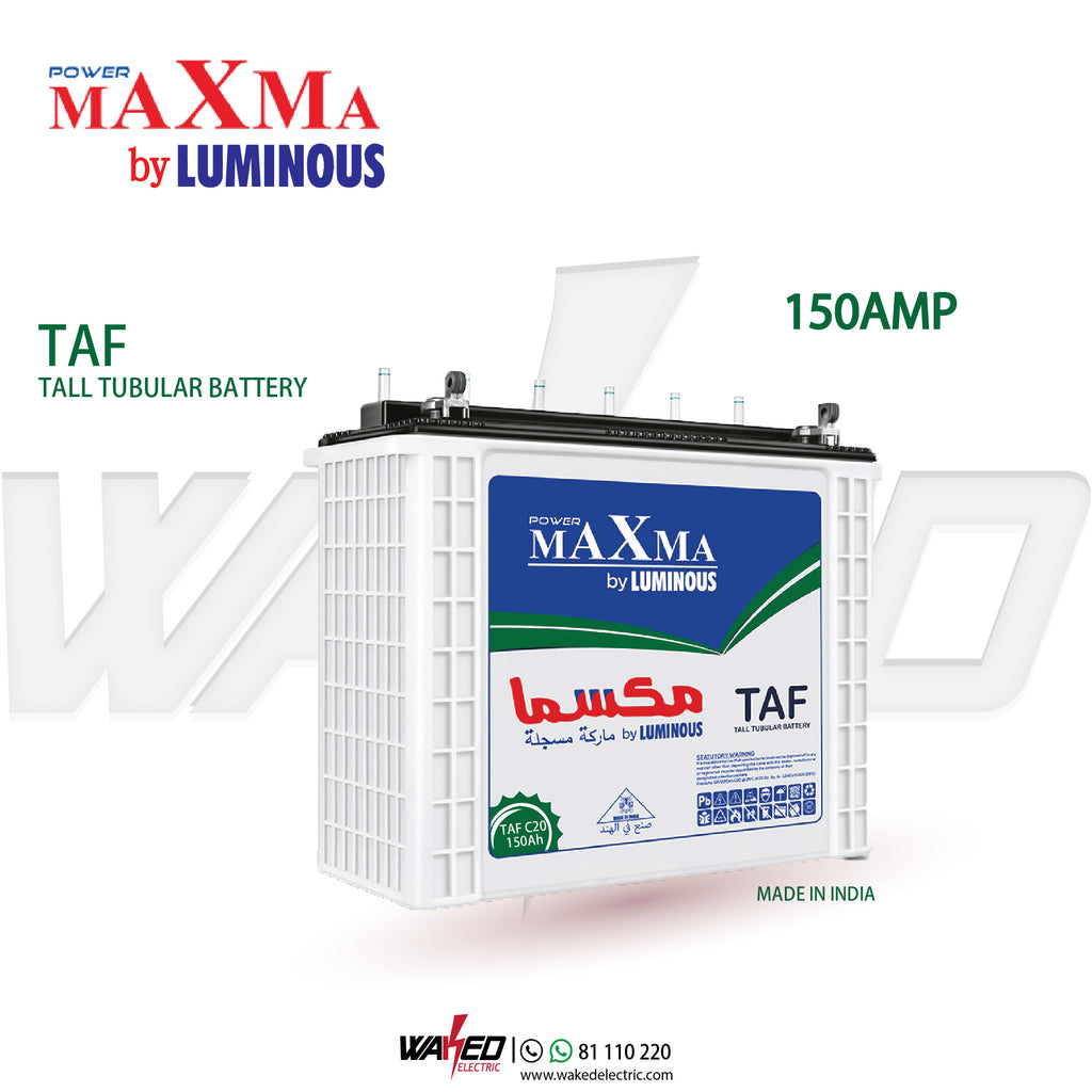 Battery - 150A - MAXMA By Luminous