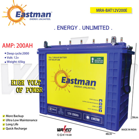 Battery - 200AH - Eastman