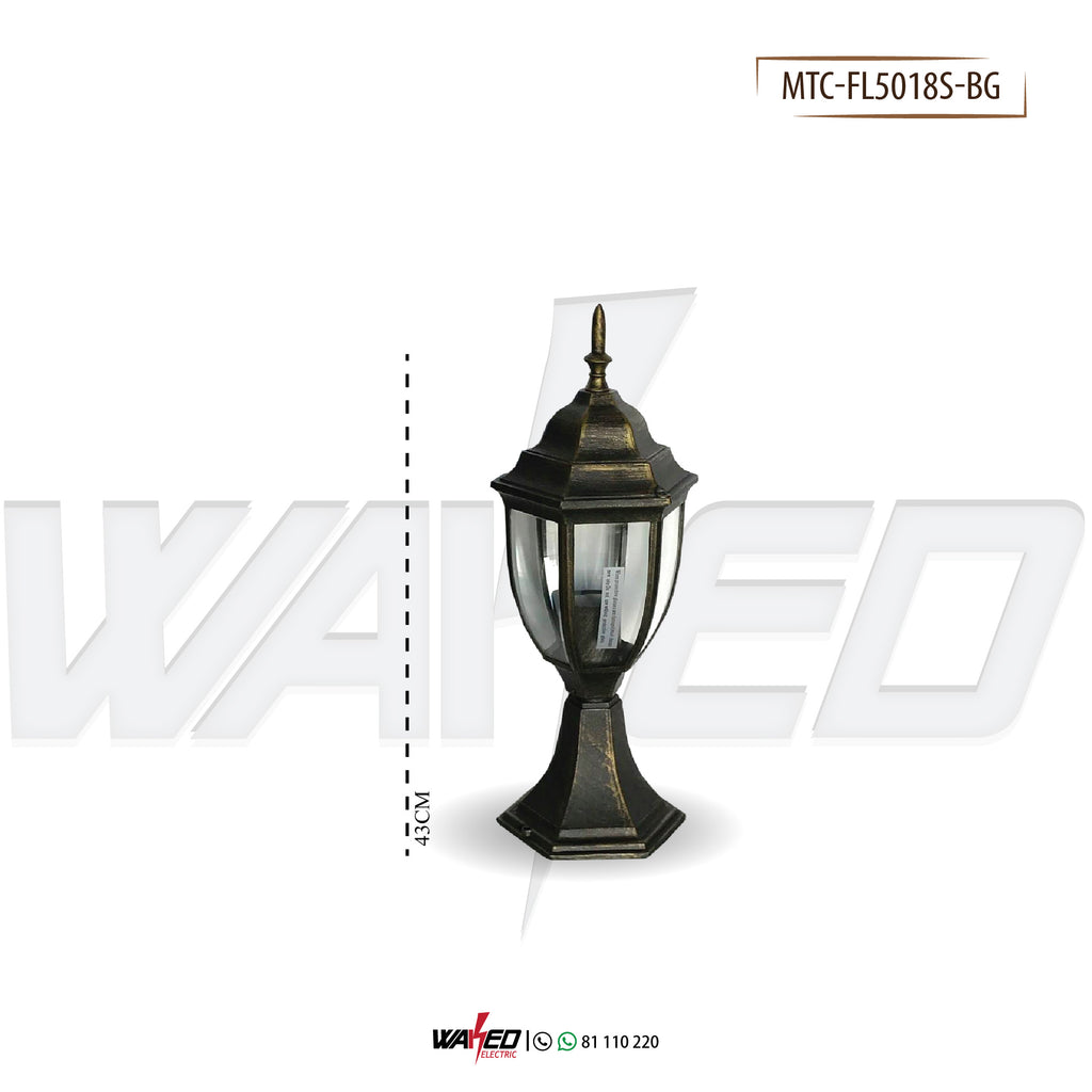 Pillar Lantern - Bronze