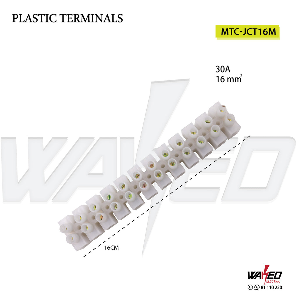 Plastic Terminals - 30A/16mm²