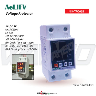 Voltage Protector - 63A - AeLlFV