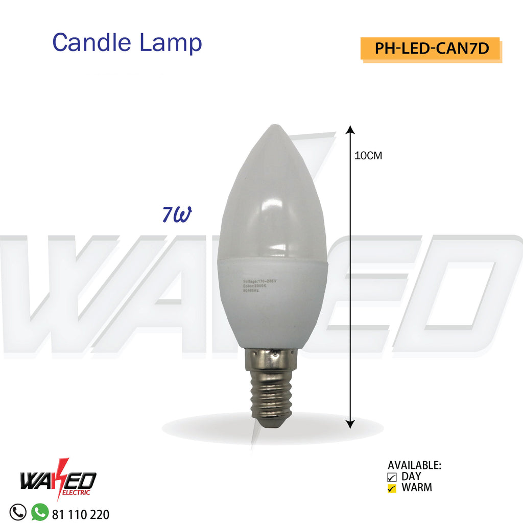 Cool White Bulb - E14 - 7W