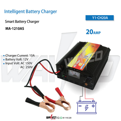 Switch Mode Battery Charger - 20A - 12V – Waked Electronics