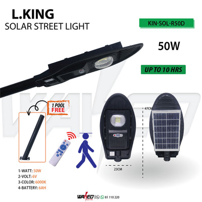 Solar Street Lamp - 050W