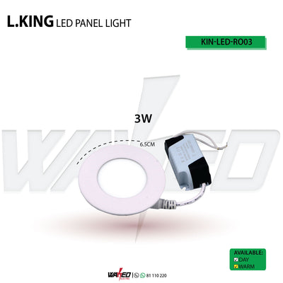 L.King Slim Spot Light-3W