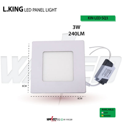 L.King Spot Light - 3W -WHITE
