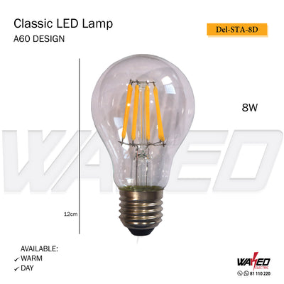 Led Filament Lamp - 8W