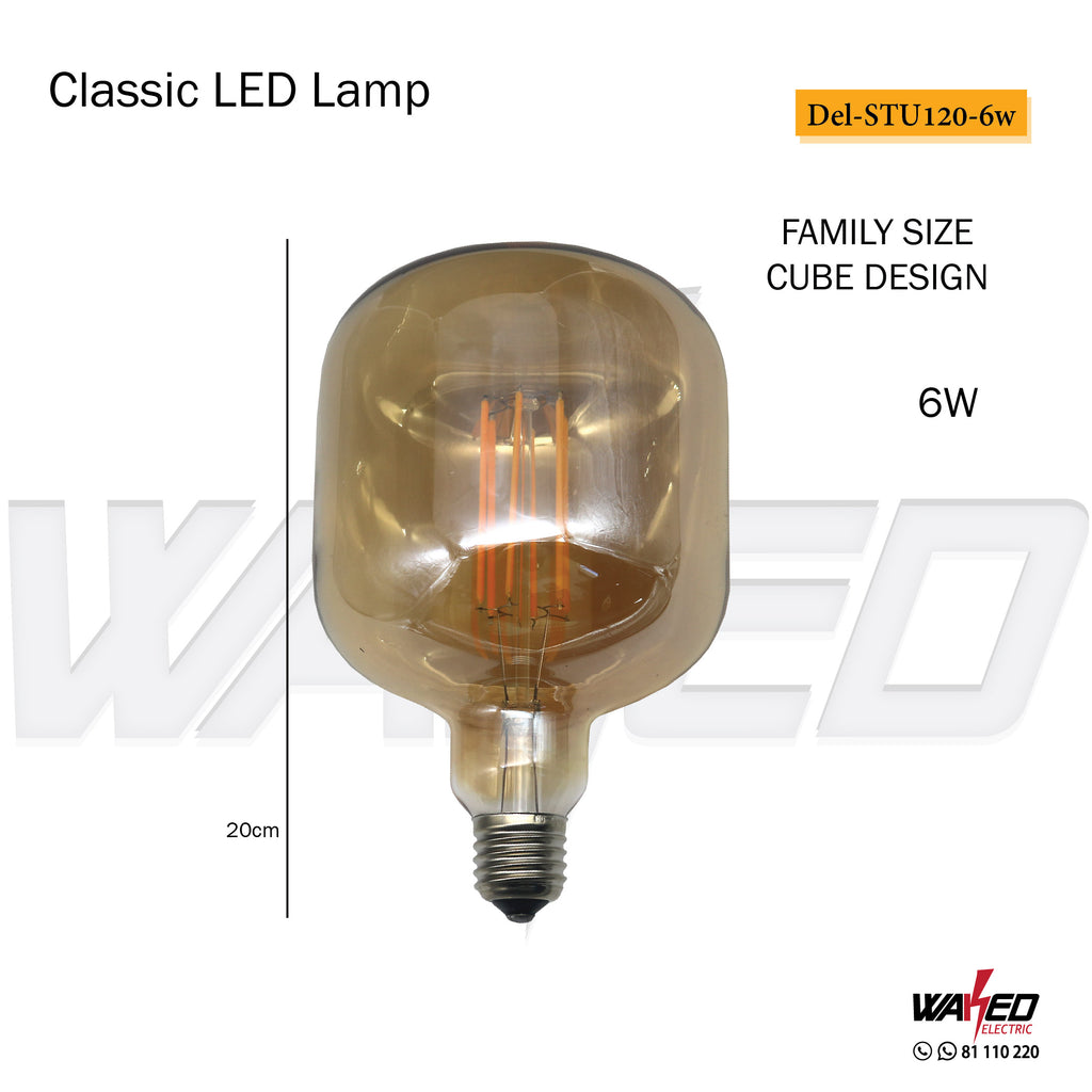 Led Filament Lamp - STU120 - 6W