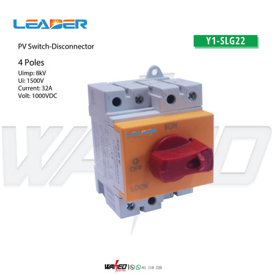 PV Switch-disconnector - 4p32A - LEADER