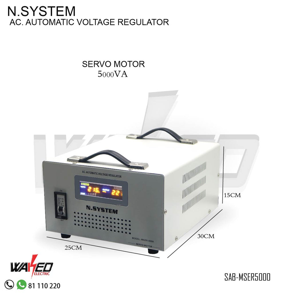 stabilizer Voltage Regulator - 5000VA -N.SYSTEM