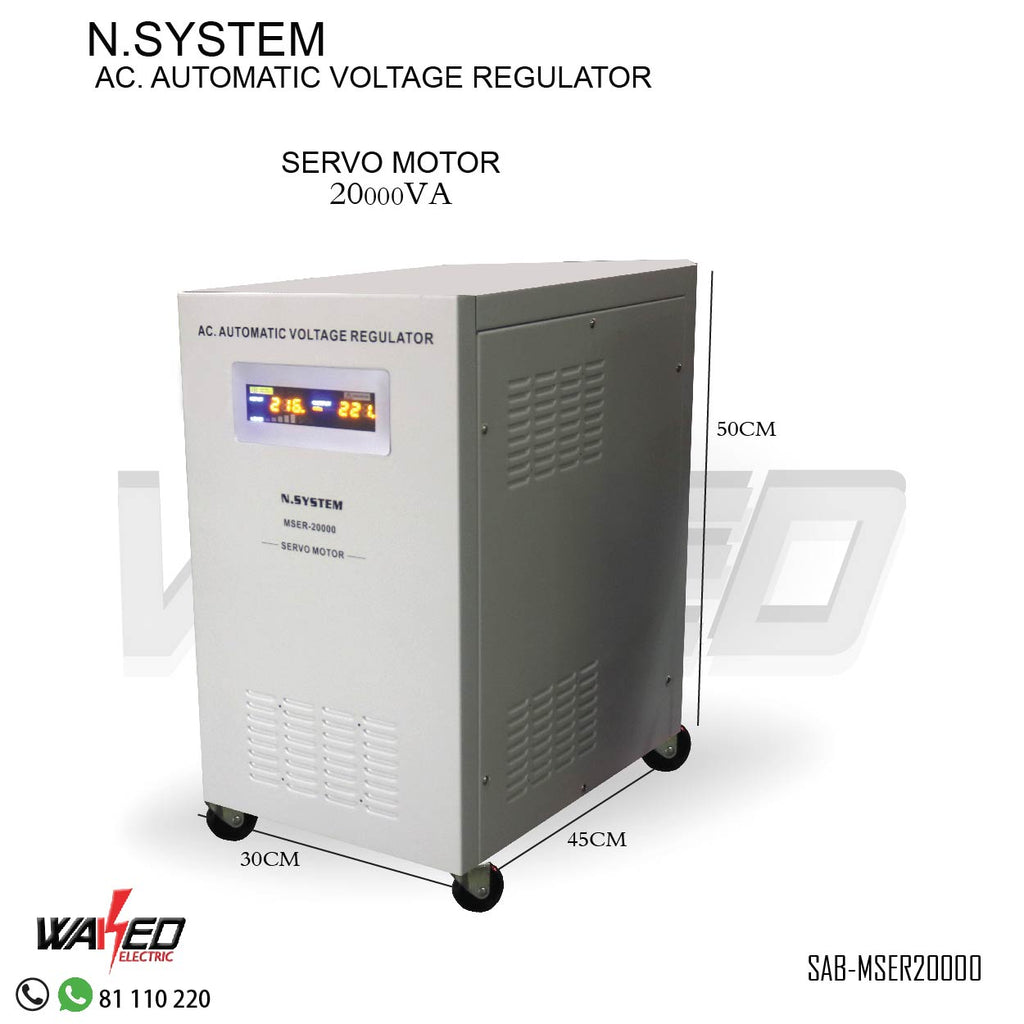stabilizer Voltage Regulator - 20000VA -N.SYSTEM
