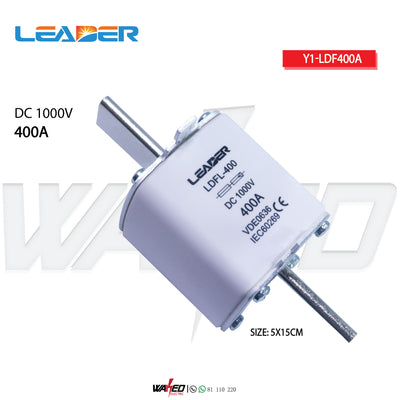 Industrial fuse - 400A - DC - LEADER