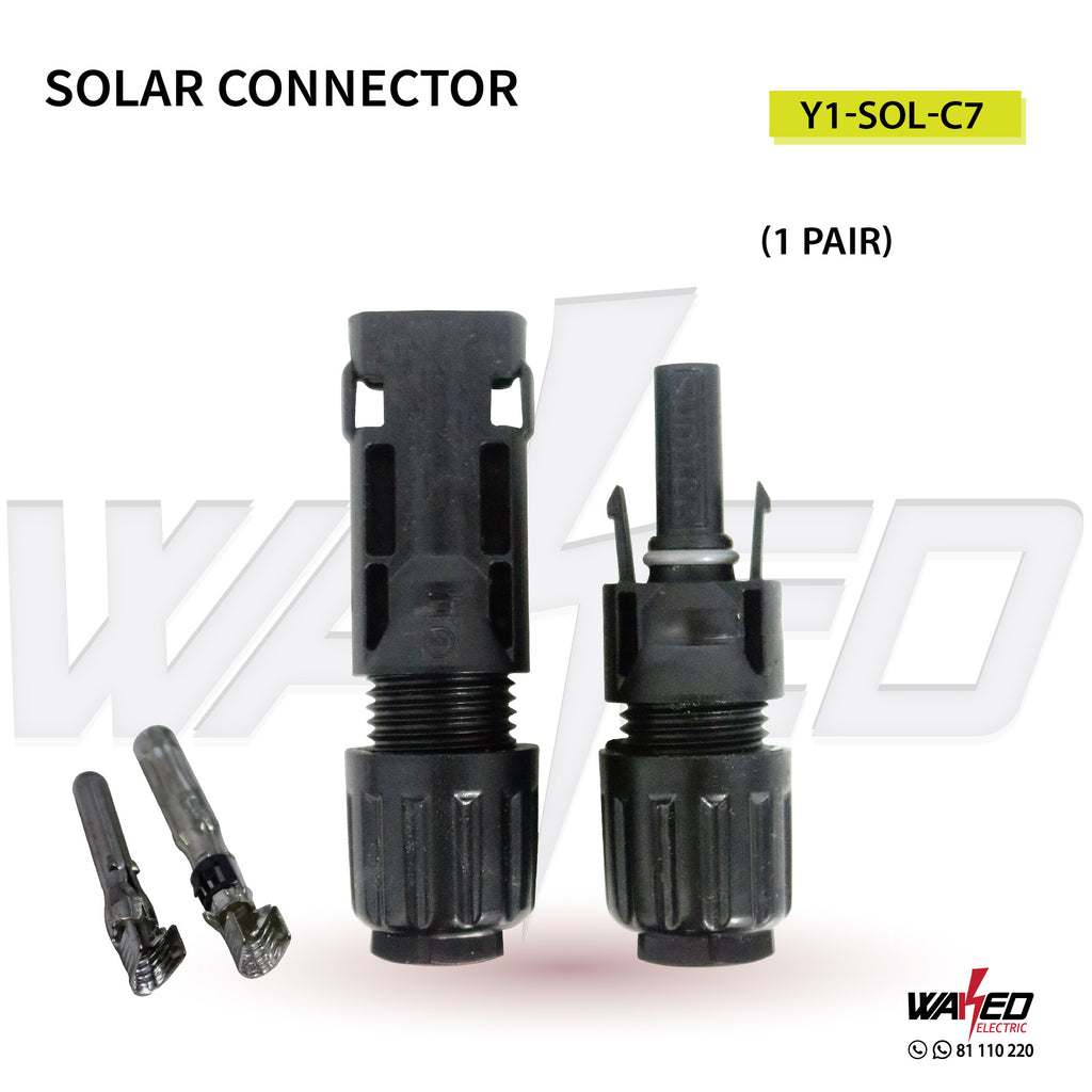 Solar Connector - 1 Pair - MC4/TypeC7