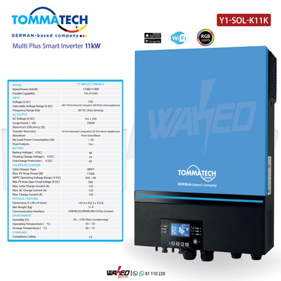 TommaTech 11KW - Solar Inverter