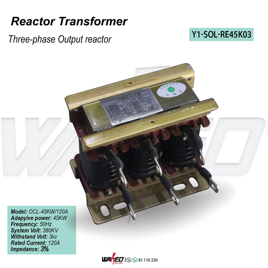 Reactor Transformer - 45kw - 3 Phase - 3%
