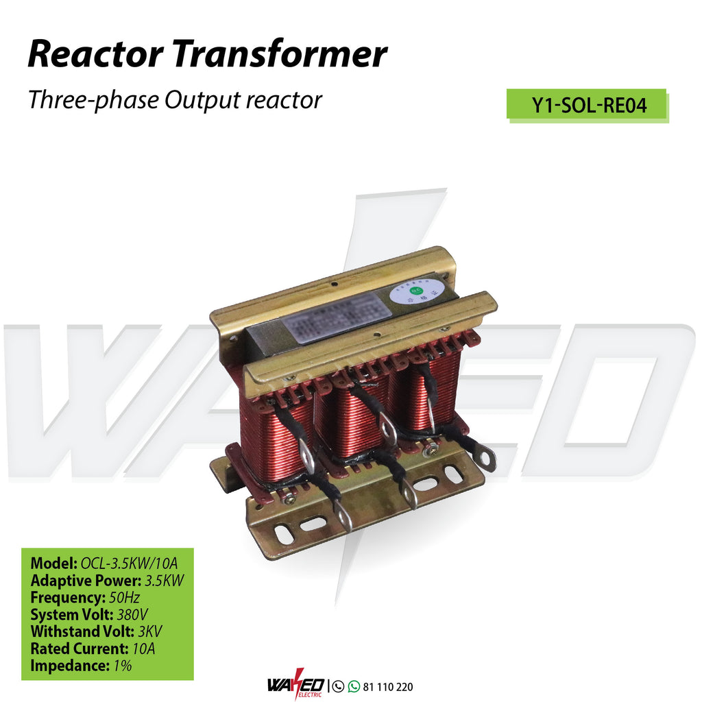 Reactor Transformer - 3.5kw - 3 Phase