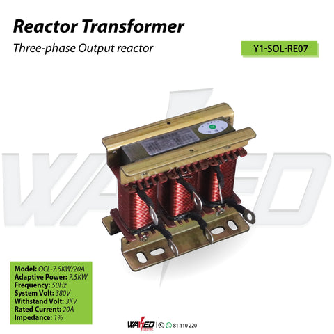 Reactor Transformer - 7.5kw - 3 Phase